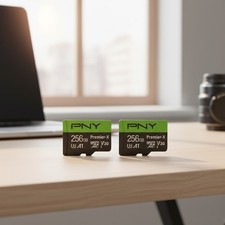 256GB Premier-X Class 10 U3 V30 microSDXC - 2-Pack, Waterproof Shockproof