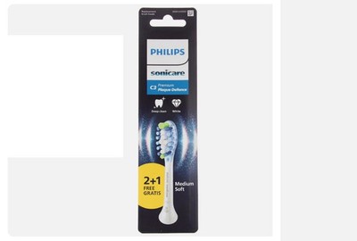 Philips Sonicare C3 Premium Plaque Defence HX9043/87 4x Bürstenköpfe, ohne OVP