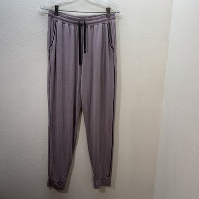 Tommy John Women s Downtime Lounge Jogger Purple Soft Pajama Pants Cozy Modal M