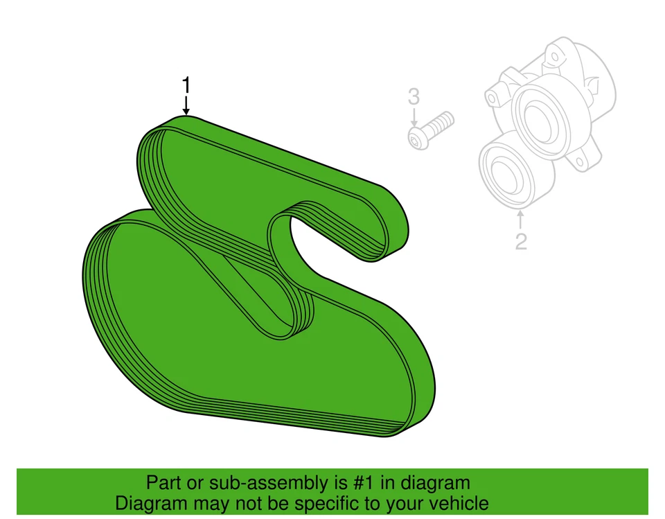 CONTINENTAL 11288519128 Cinturón 6K X 1698 BMW 328d xDrive 328d X5 535d X3 Foto 2 de 2