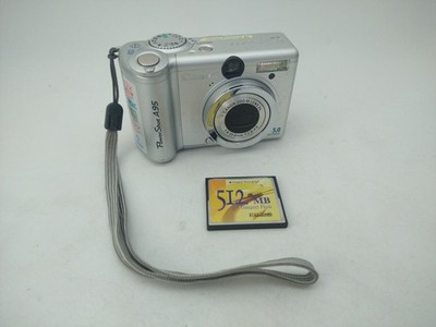 Buy Canon PowerShot A95 5.0MP Digital Camera - Silver (Kit w/ Not