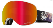 NEW Dragon X2 Snow Goggles-Sierra-Lumalens Red Ion Lens