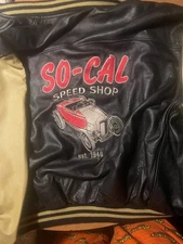 So Cal Speed Shop Leather Jacket New Old Stock