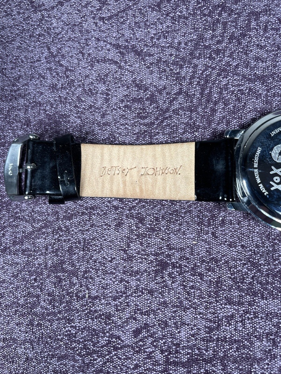 Betsey Johnson Crystal Black‎ Panda Bear watch model BJO0052 New Battery Betsey Johnson | Accessories | Betsey Johnson Crystal Panda  main image 2
