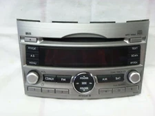 10-12 Subaru Legacy Satellite Radio CD Mp3 Face Plate 86201AJ64A PE645U1 ACK81