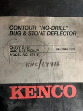 KENCO Bug & Stone Deflector For 1994-Current Chevy S-10/S-15 SEALED