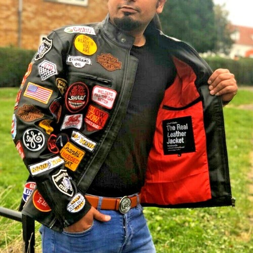 Punk Jacket Embroidery Patch Applique 
