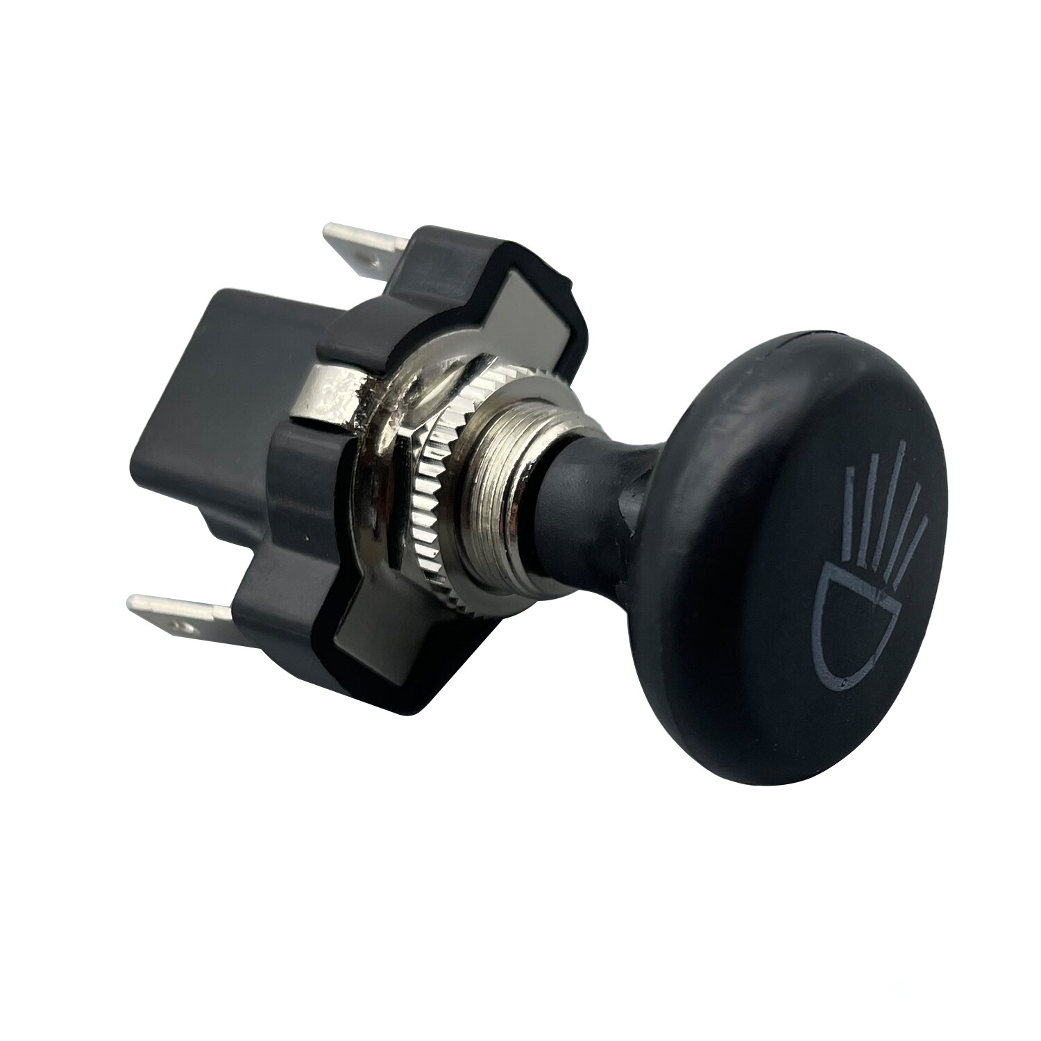 12V New For EZGO Club Car Golf Cart Auto Headlight Push Pull
