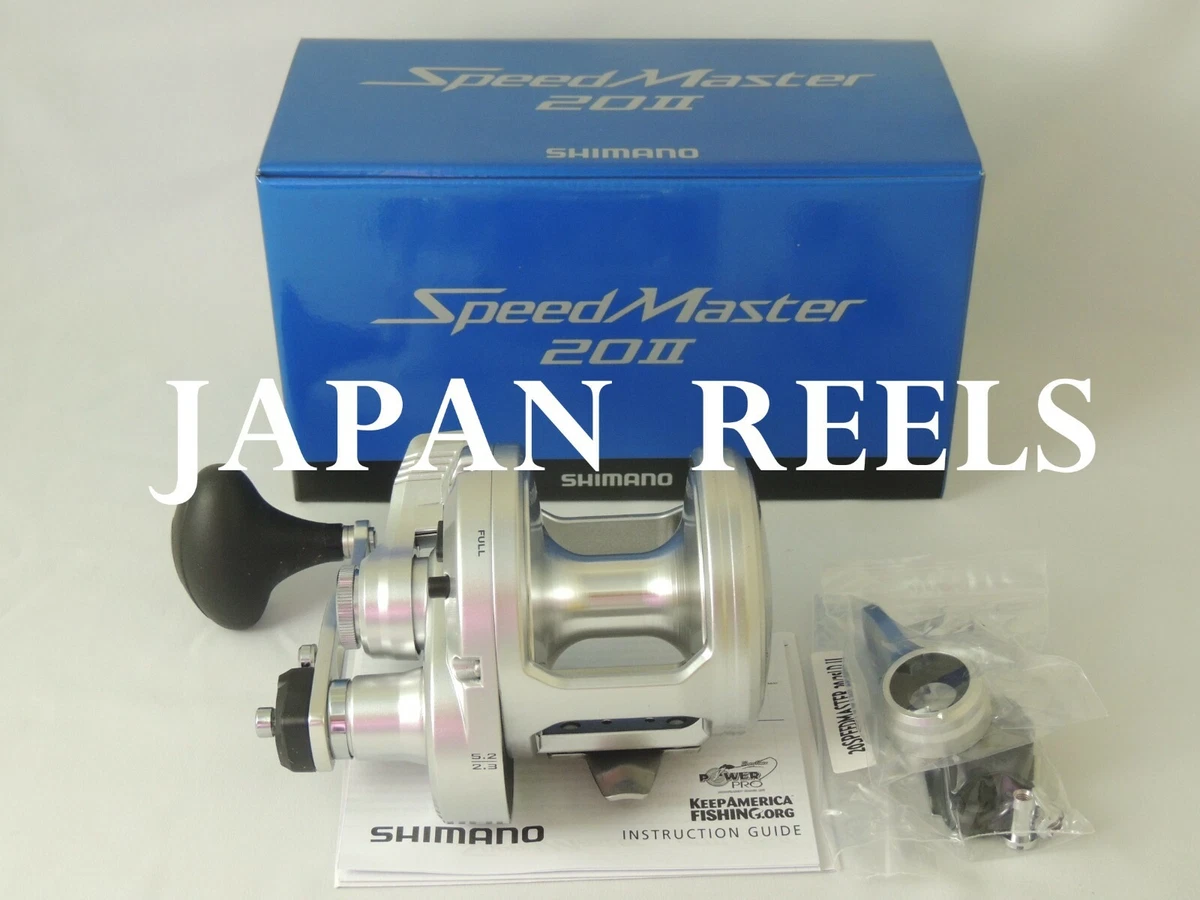 NEW SHIMANO 19 SpeedMaster 20II 2 SPEED LEVER DRAG REEL *1-3 DAYS