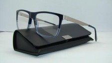 Image of Hugo Boss 0672 UDC99 Blue Palladium Brille Glasses Frames Eyeglasses Size 54