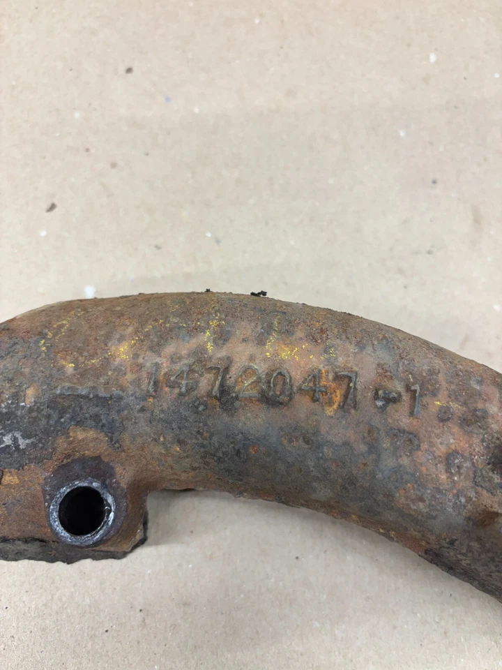 1957 58 59 60 61 62 63 Cadillac 390 V8 colector de escape 1472047 Caddy Hot Rat Ro Foto 3 de 4