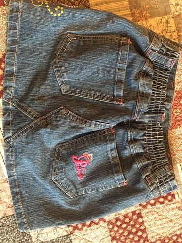 Lot 3 Vintage Youth Size 6 6x Disney FreeStyle Jean Skirts - Picture 7 of 11