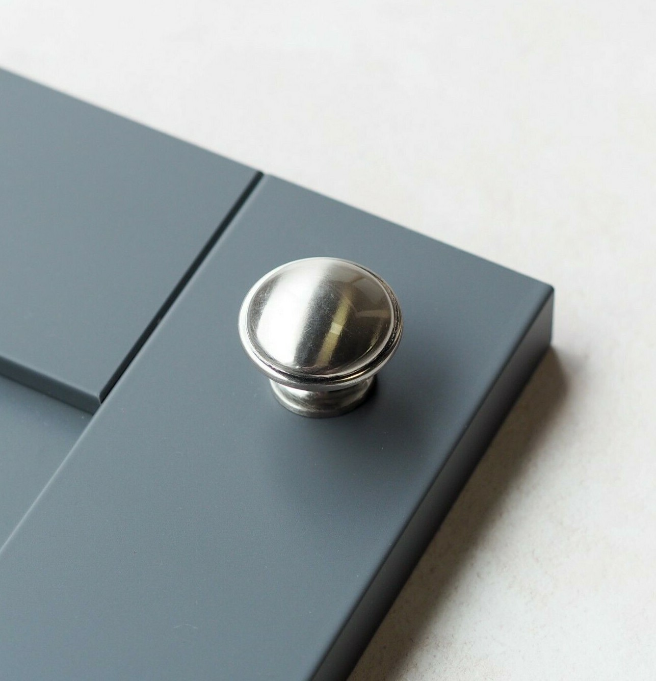 25 x 35mm Brushed Nickel Knobs Cabinet Handle Door Drawer Pull