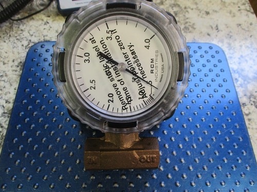 NEW RCM INDUSTRIES FLOWMETER MAX PRESSURE 180 PSIG TEMP 212F 1/2-71-VDR-4 - Picture 5 of 7