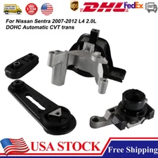 4PC Engine Motor Transmission Mount for Nissan Sentra 2007-2012 L4 2.0L Auto CVT