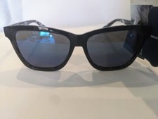 Foster Grant Caliblue Black Polarized Sunglasses 100 UVA/UVB  neck cord