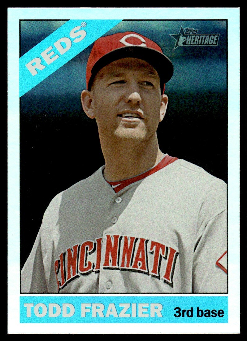 2015 Topps Heritage Chrome Rainbow Retail Todd Frazier