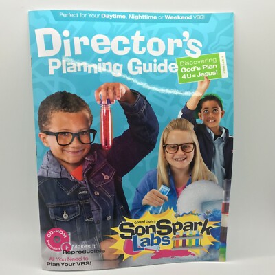 VBS 2015 SonSpark Labs - Director's Planning Guide CD-Rom Included Free Shipping