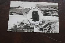 Good Luck from Whitley Bay, RP Multi-view with Lucky Black Cat  -  Posted 1953