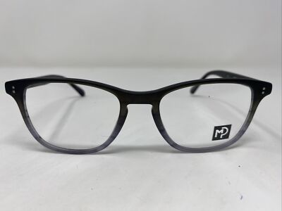 Eye Q MP MP407 GREY 51-19-145 Plastic Full Rim Eyeglasses Frame D384
