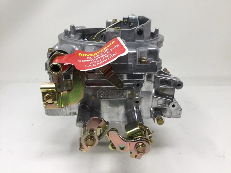 Carburador Edelbrock 750 CFM estrangulador manual "como nuevo" # 1407 Foto 4 de 4