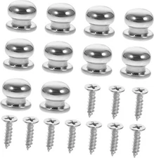  10 Pcs Mini Round Knobs Jewelry Box Hardware Pulls Small Drawer Cabinet and