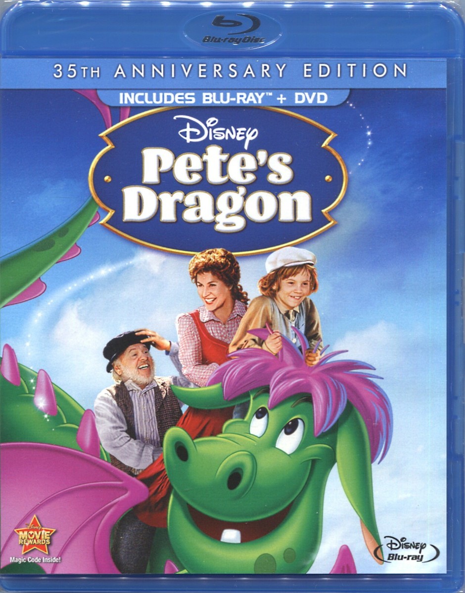 HELEN REDDY Disney PETE'S DRAGON 35th Anniversary Edition BLU-RAY