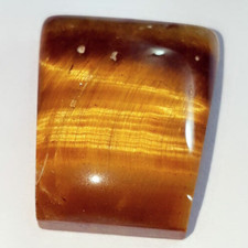 Loose Gemstone 21.60 Ct Natural Tiger's Eye Untreated Unheated Fancy Cut Gem Z68