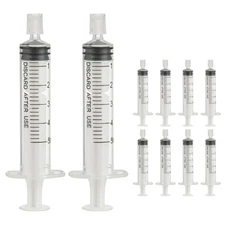 Premium Material 10pcs 5ml No Needle Syringe Perfume Dispenser with Clear Scale