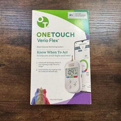 OneTouch VERIO FLEX Meter - Exp: 2029
