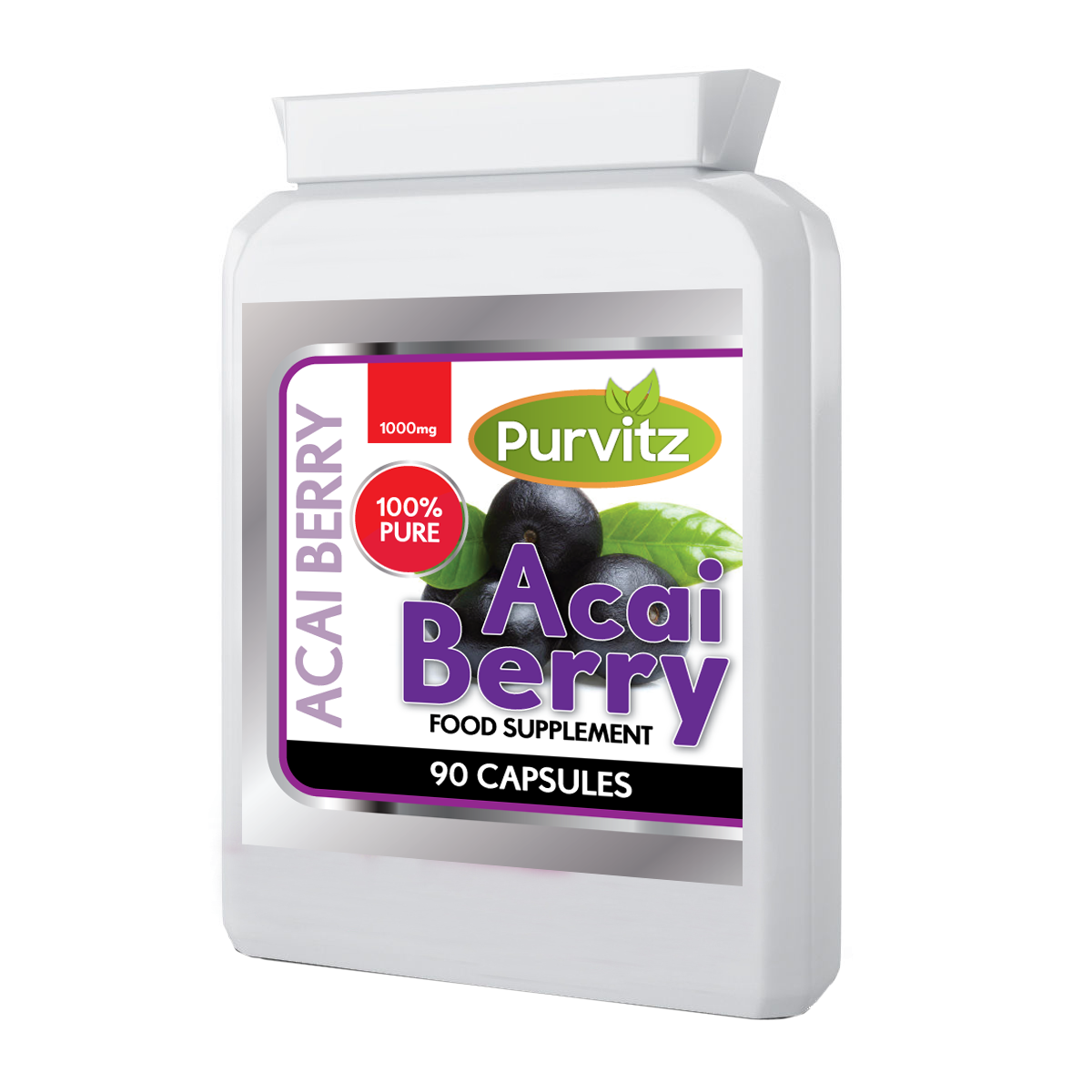 Biovea Vitamin Acai Berry 1000mg 1 Vegetarian Capsules Acquisti Online Su Ebay