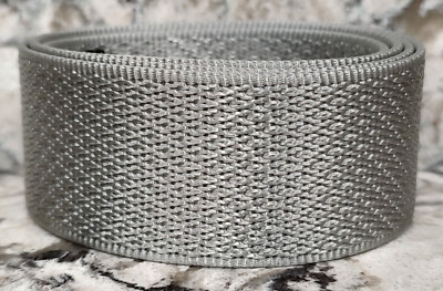 GRIP6 BELT - SILVER 57 INCH / 49 WAIST - ELEMENT - 1.5 WIDE for MEN / WOMAN