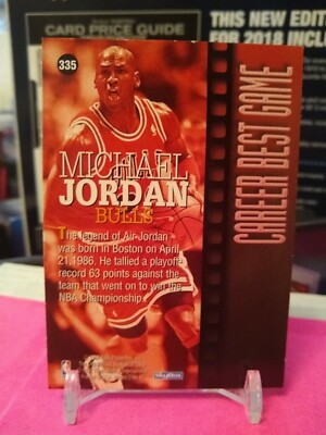 96-97 NBA Hoops Michael Jordan SP Career Best Game Parallel