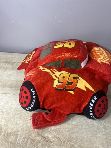 DISNEY PIXAR LIGHTNING MCQUEEN PILLOW PET - Picture 4 of 5