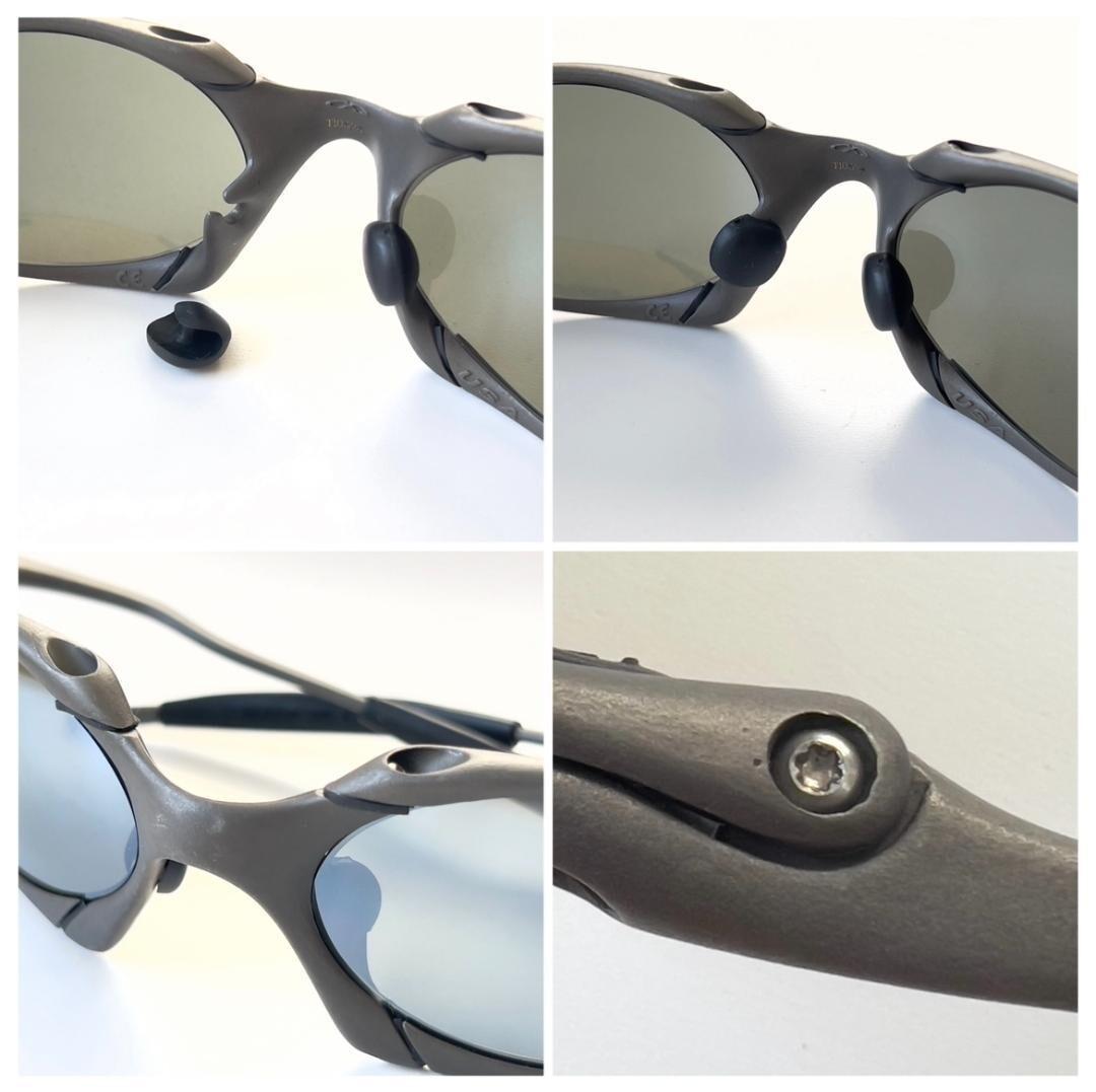 Oakley ROMEO X-METAL Sunglasses Lens color:Gray Silver Mirror