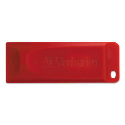 64GB Verbatim Store N Go USB2.0 Flash Drive - Red