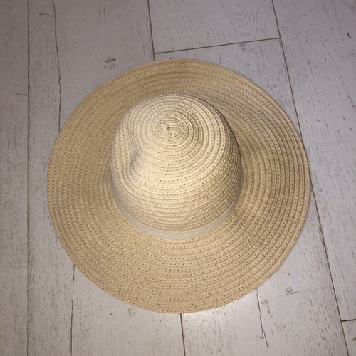 Debenhams natural straw vintage hat, Head Space 8 Inches 16 Inches In Full - Picture 3 of 5