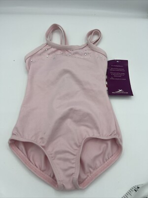 Dance Leotard Child Pink Size XS 2-3 by Motionwear NWT