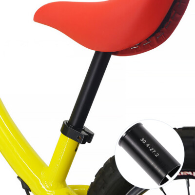Adaptateur tube tige de selle vélo alliage daluminium adaptateur tige de selle vélo 30,4 à économies 27,2