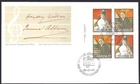 🍁Canada   #861a ULpb    "Canadian Musicians"    Brand New  1980 First Day Cover