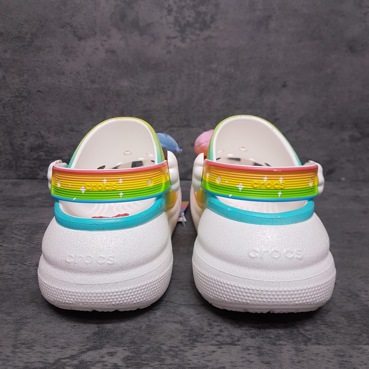 CROCS X Care Bears Platform Crush Clogs 
