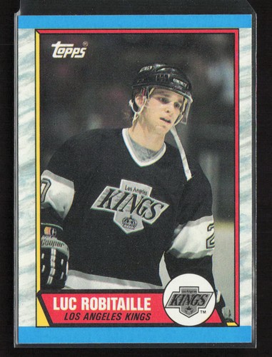 Luc Robitaille #88 1989 Topps card