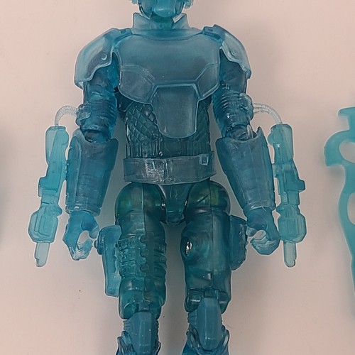 GI Joe Cobra Mercenary Wraith Clear Blue Variant Figure 25th Anniversary 2008 - Picture 5 of 14