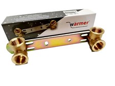 Concealed Shower Fitting Wall Plate Thermostatic Tap Mixer Bar Valve Bracket-BSP