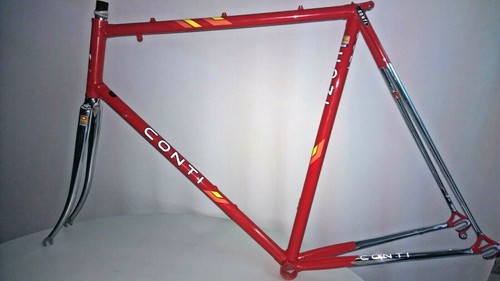 Vintage Conti Columbus SL Road Frameset 58.5 cm (CONSLFFSTR5807) | eBay