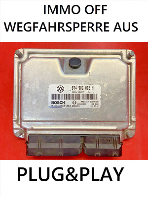 IMMO OFF / Plug&Play ECU VW T4 2,5 TDI 074906018M - 0281010080 - 074 906 018 M