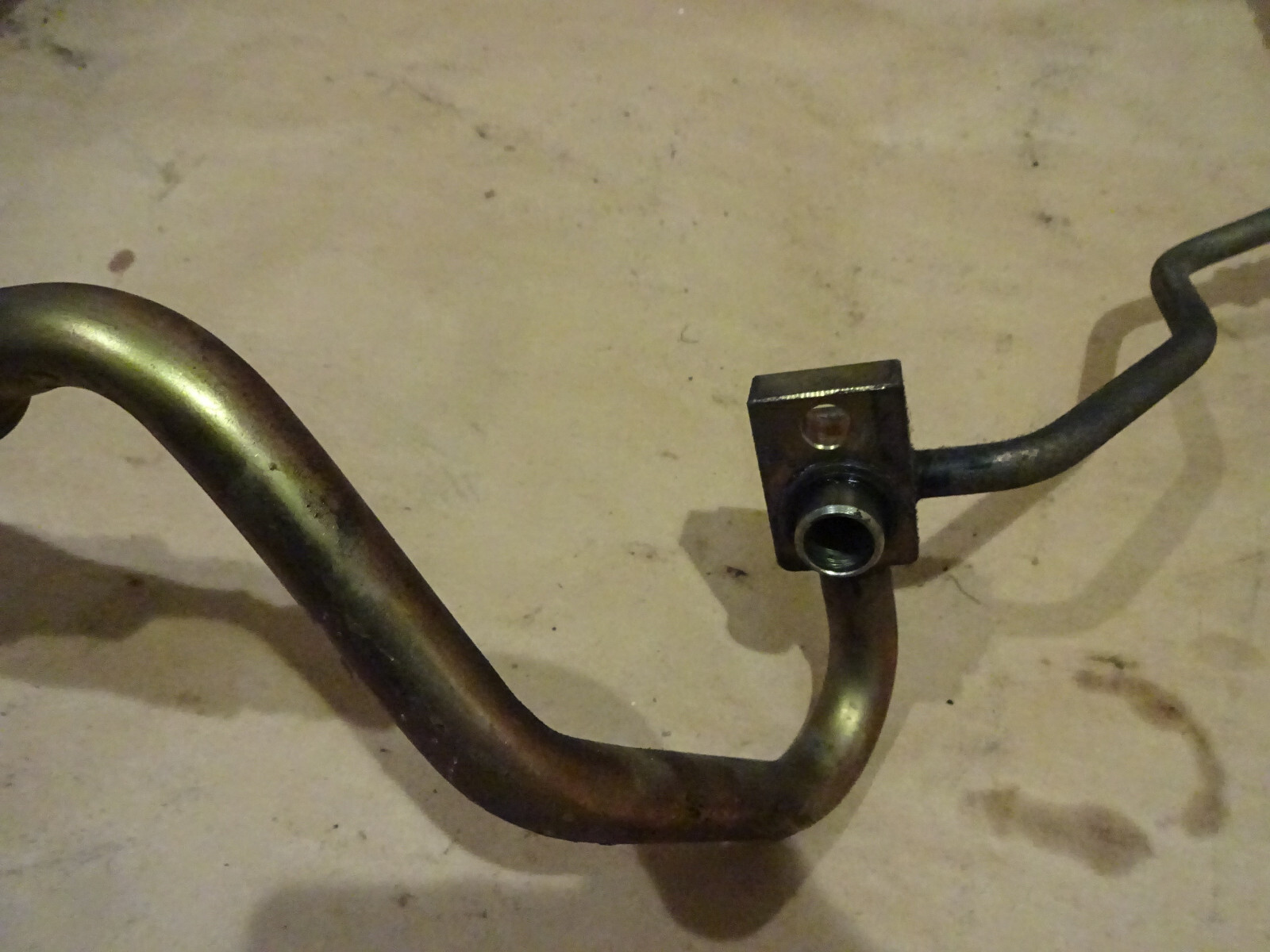 Maserati Quattroport 05-07 AC Pipe From Compressor To Shield Joint -P/N 68194600