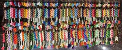 DMC# 3 COTTON PERLE Lot Of 80 Skeins - NO REPEATS - NEW STOCK