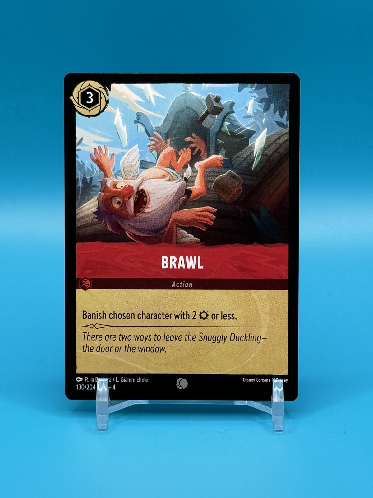 Brawl (2 Cards) - Disney Lorcana TCG - 130/204 - Ursula’s Return NM