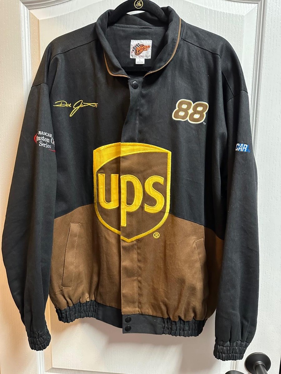 Ups Dale Jarrett Nascar Winston Series 88 Coat Jacket Size Large